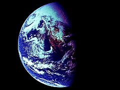 Two Thirds of Earth from Apollo 13, 1970